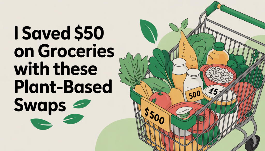 I Saved $50 on Groceries With These Plant-Based Swaps